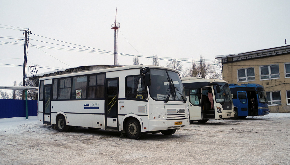 Тамбовская область, ПАЗ-320412-05 № АН 001 68