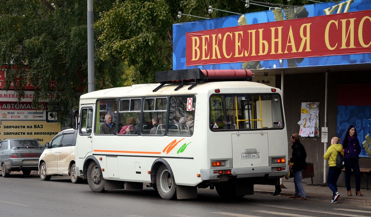 Томская область, ПАЗ-32054 № К 600 ОН 70