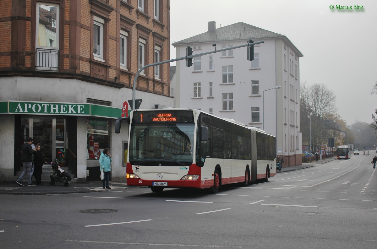 Гессен, Mercedes-Benz O530G Citaro facelift G № 25