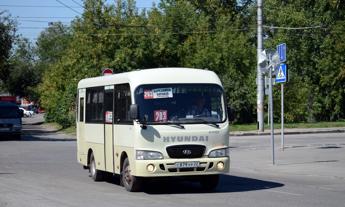 Altayskiy kray, Hyundai County SWB C08 (RZGA) Nr. С 879 УР 22