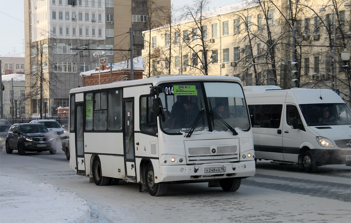 Свердловская область, ПАЗ-320402-05 № У 248 КВ 96