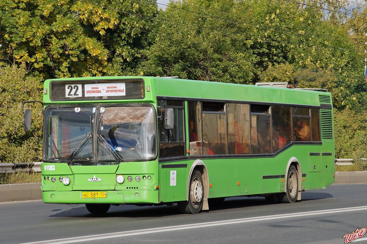 Ніжагародская вобласць, Самотлор-НН-5295 (МАЗ-103.075) № 61183