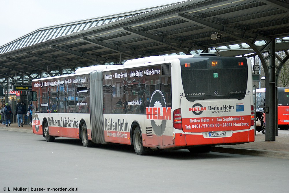 Шлезвиг-Гольштейн, Mercedes-Benz O530G Citaro facelift G № 24