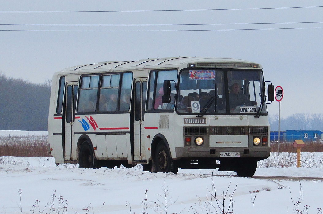 Тамбовская область, ПАЗ-4234 № Н 760 ВС 68