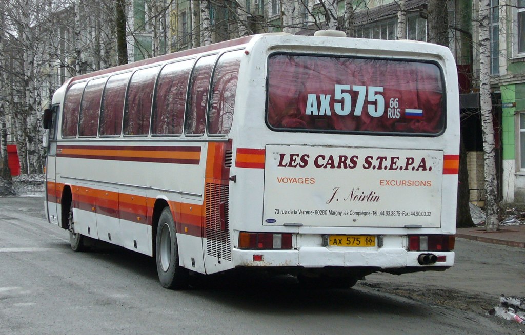 Свердловская область, Mercedes-Benz O303-15KHP-A № АХ 575 66