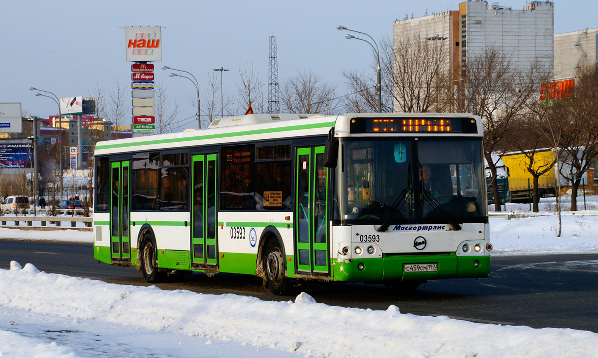 Москва, ЛиАЗ-5292.21 № 03593