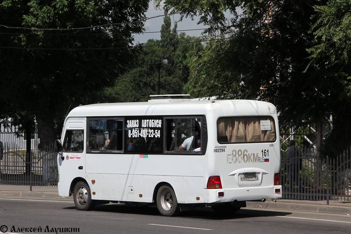 Ростовская область, Hyundai County SWB C08 (ТагАЗ) № Е 886 КМ 161