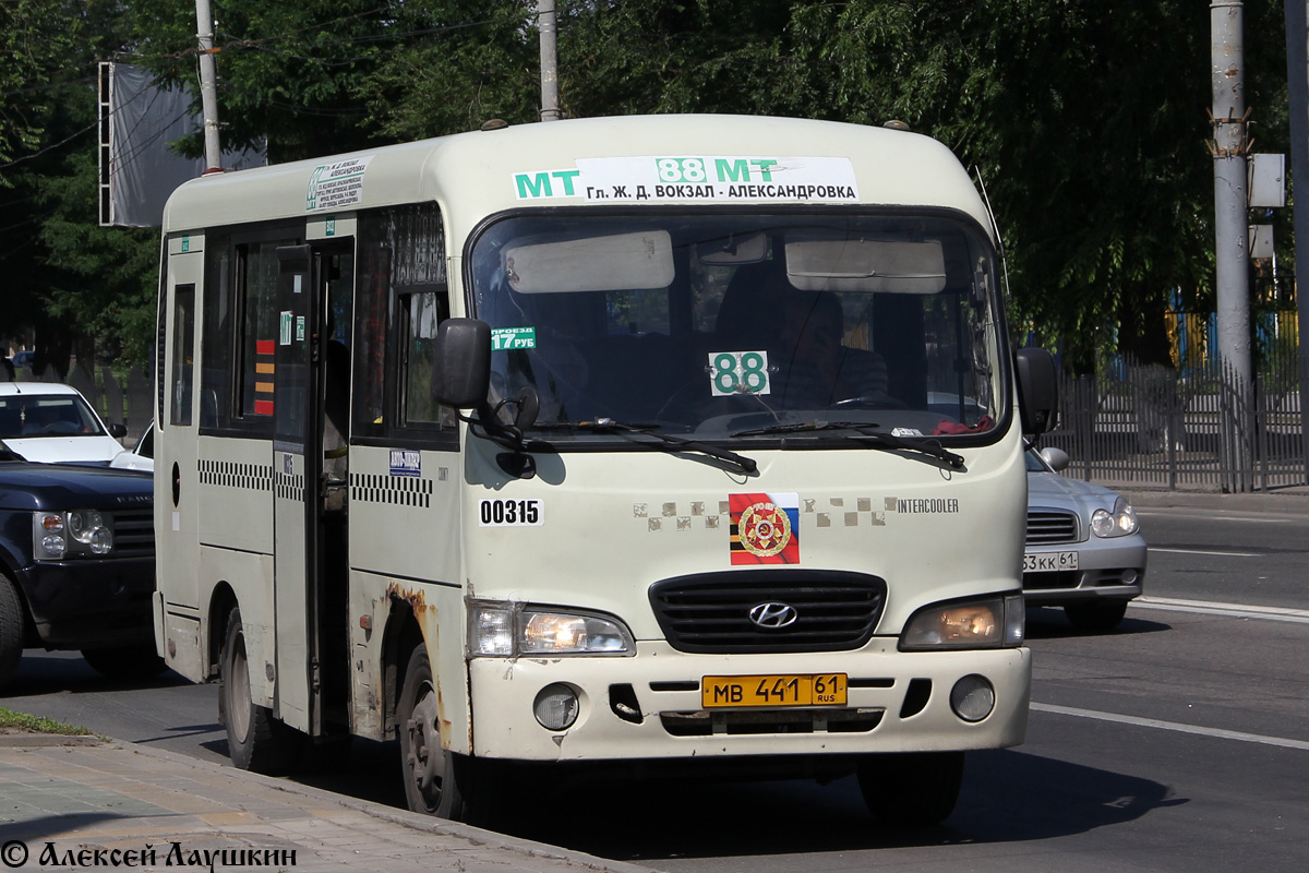 Ростовская область, Hyundai County SWB C08 (РЗГА) № 00315