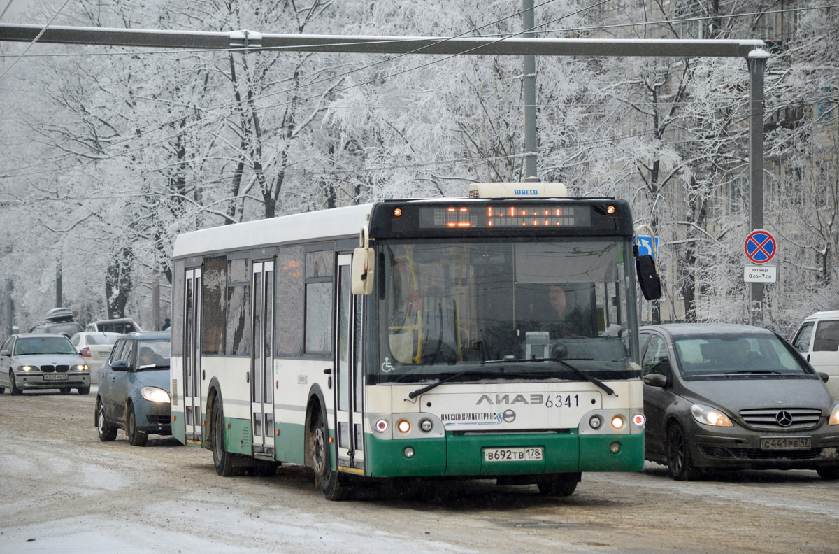 Санкт-Петербург, ЛиАЗ-5292.60 № 6341