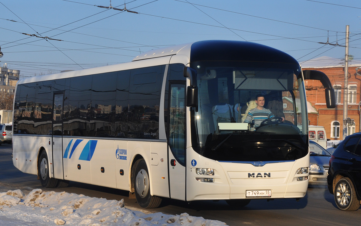 Омская область, MAN R14 Lion's Regio C ÜL354 C № Т 749 НН 55