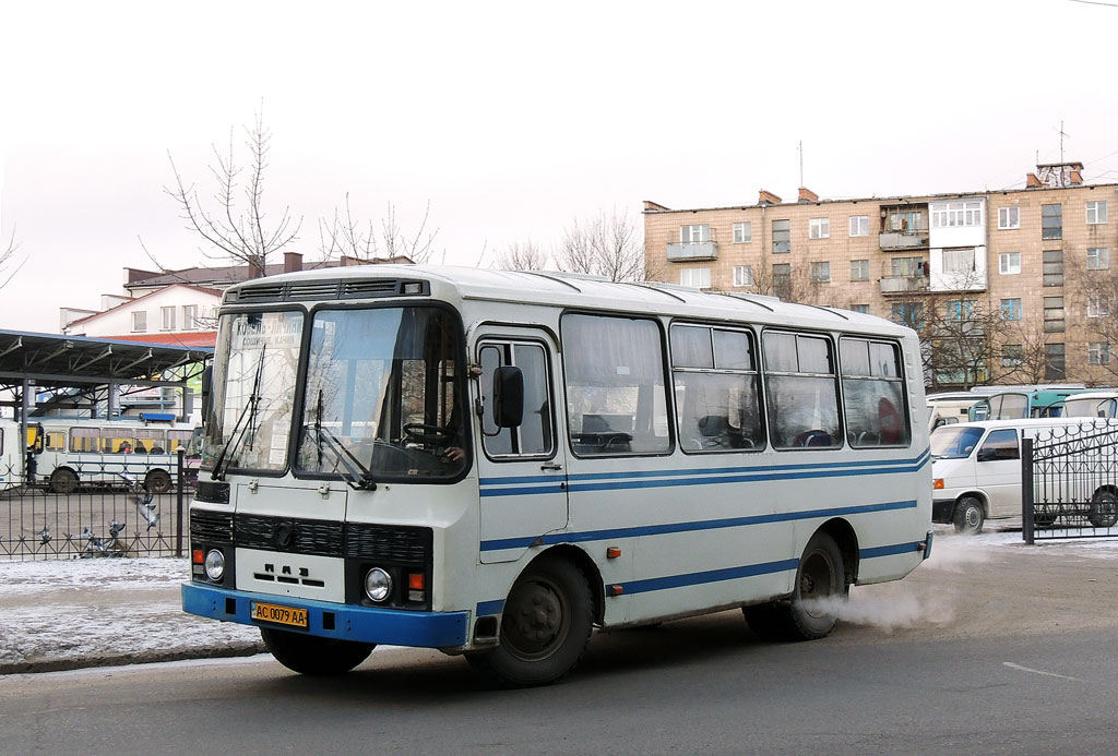 Волынская область, ПАЗ-3205-110 № AC 0079 AA