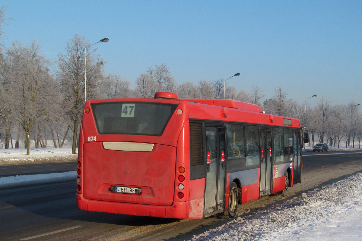 Литва, Scania OmniCity II № 874