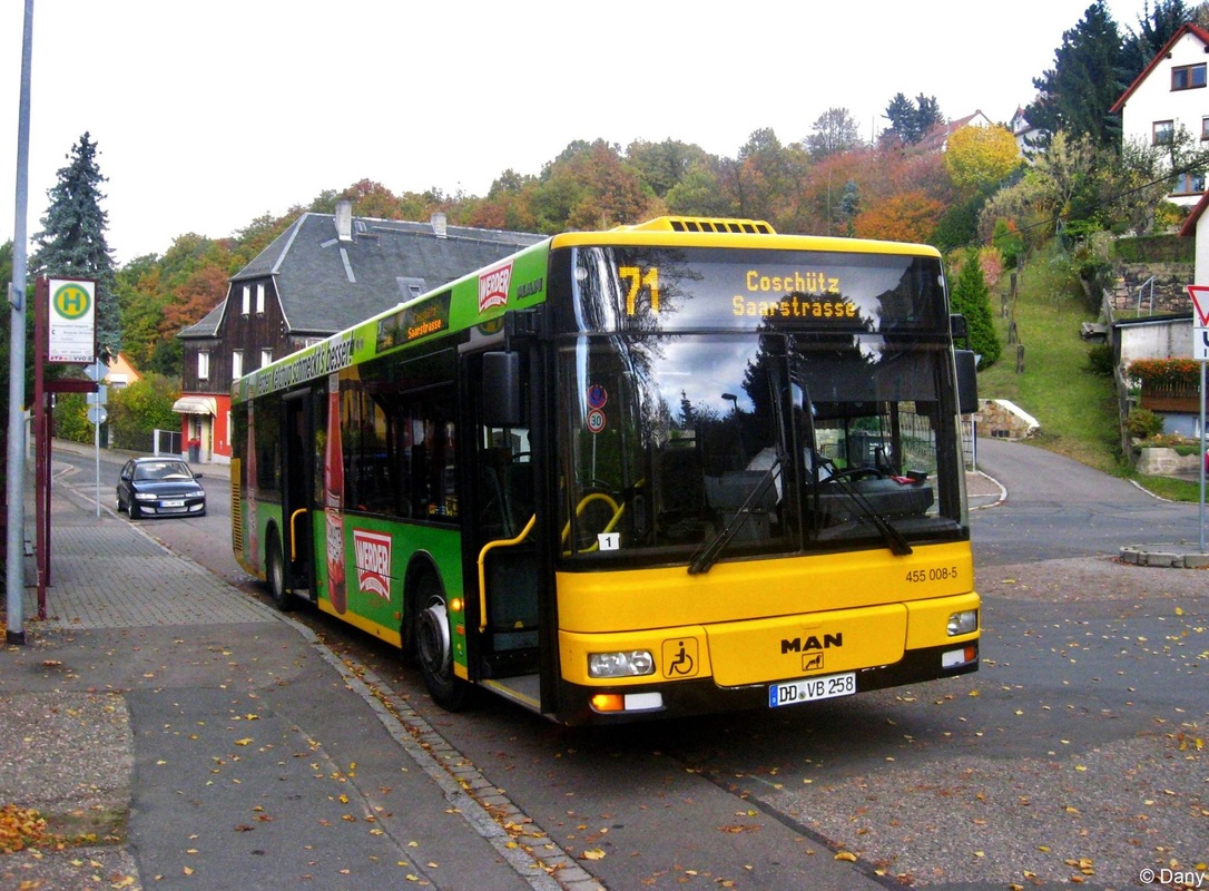 Saxony, MAN A21 NL283 # 455 008-5