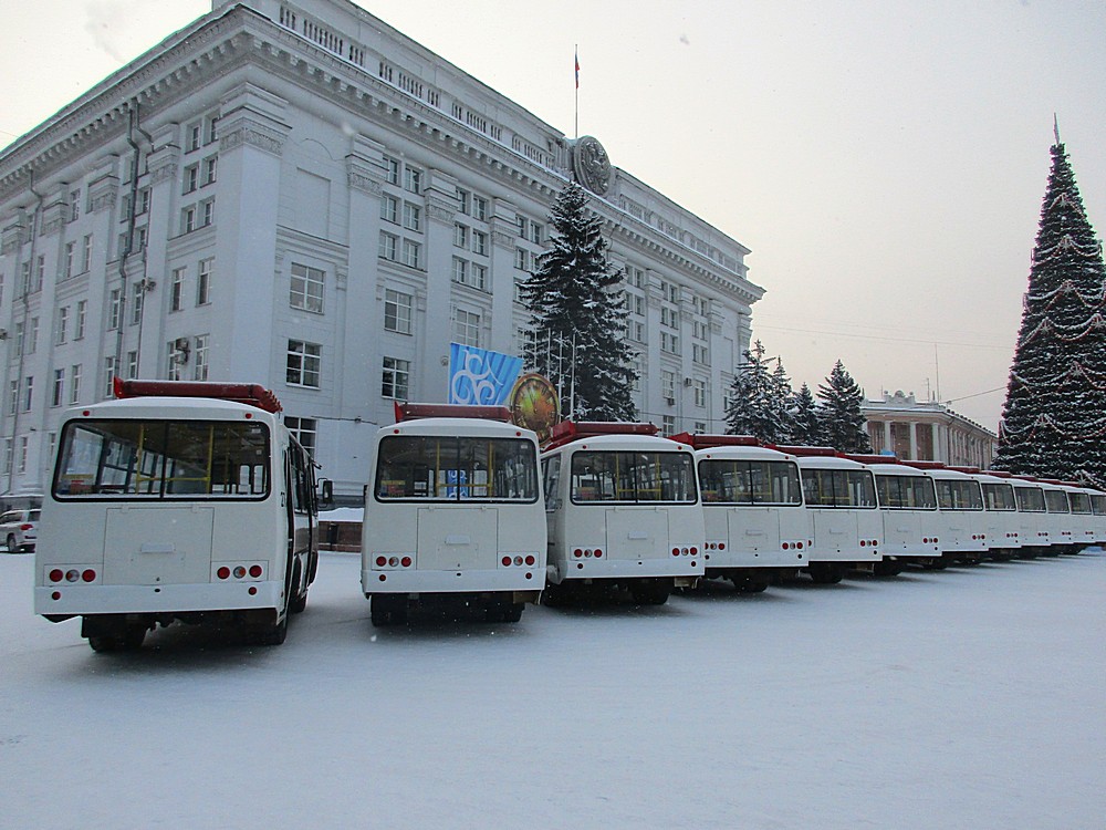 Кемеровская область - Кузбасс — Новые автобусы