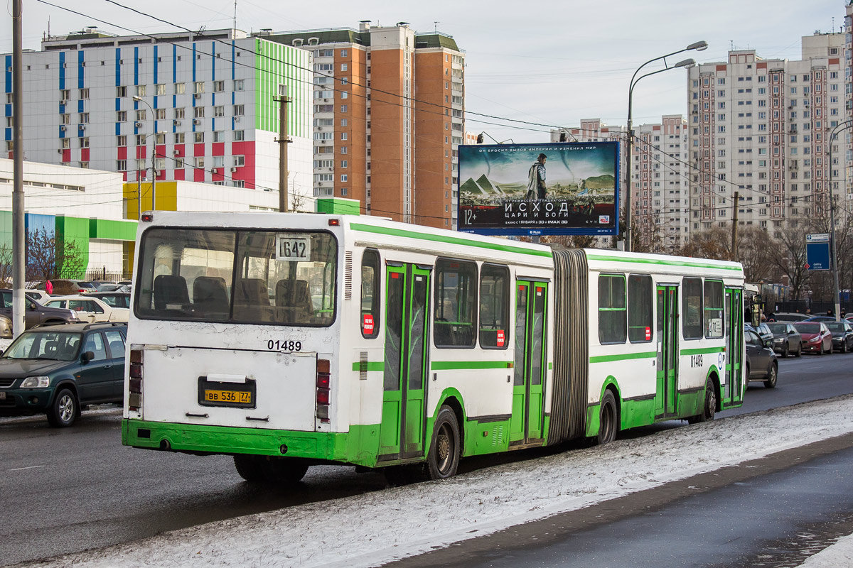 Москва, ЛиАЗ-6212.00 № 01489