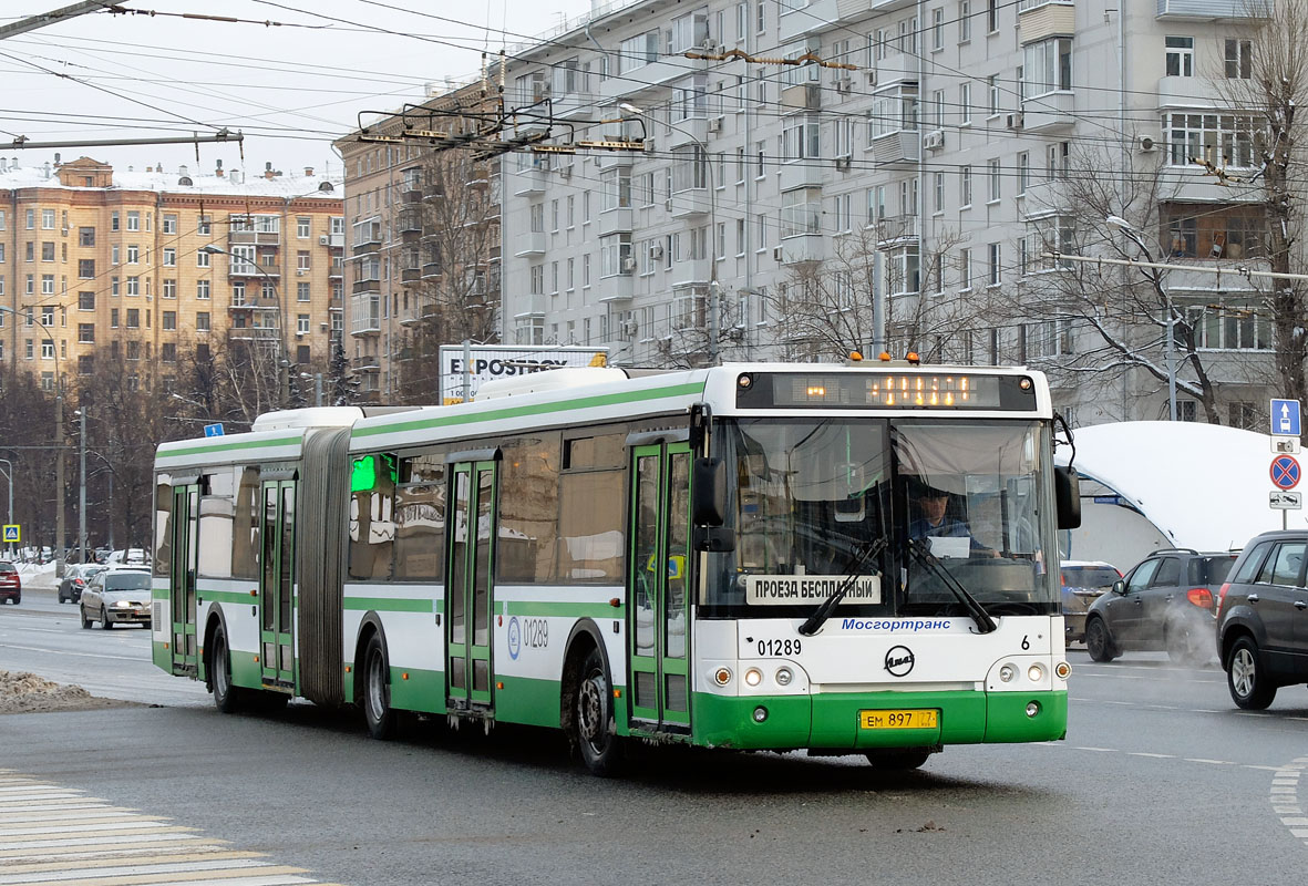 Москва, ЛиАЗ-6213.21 № 01289