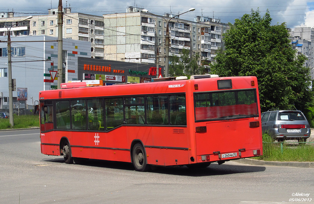 Владимирская область, Mercedes-Benz O405N2 № С 260 МН 33