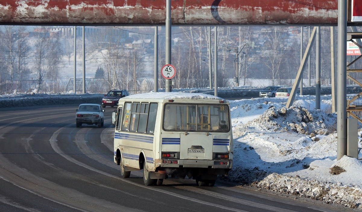 Томская область, ПАЗ-32054 № О 722 КН 70