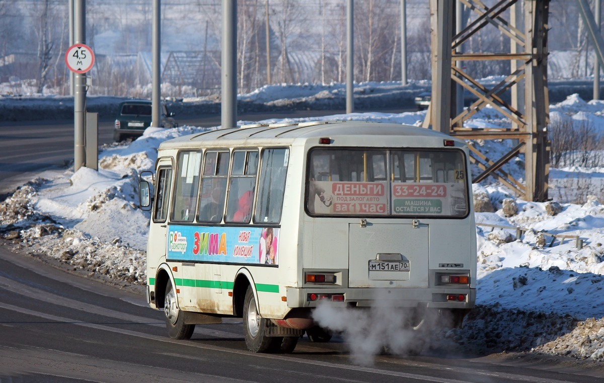 Томская область, ПАЗ-32054 № М 151 АЕ 70