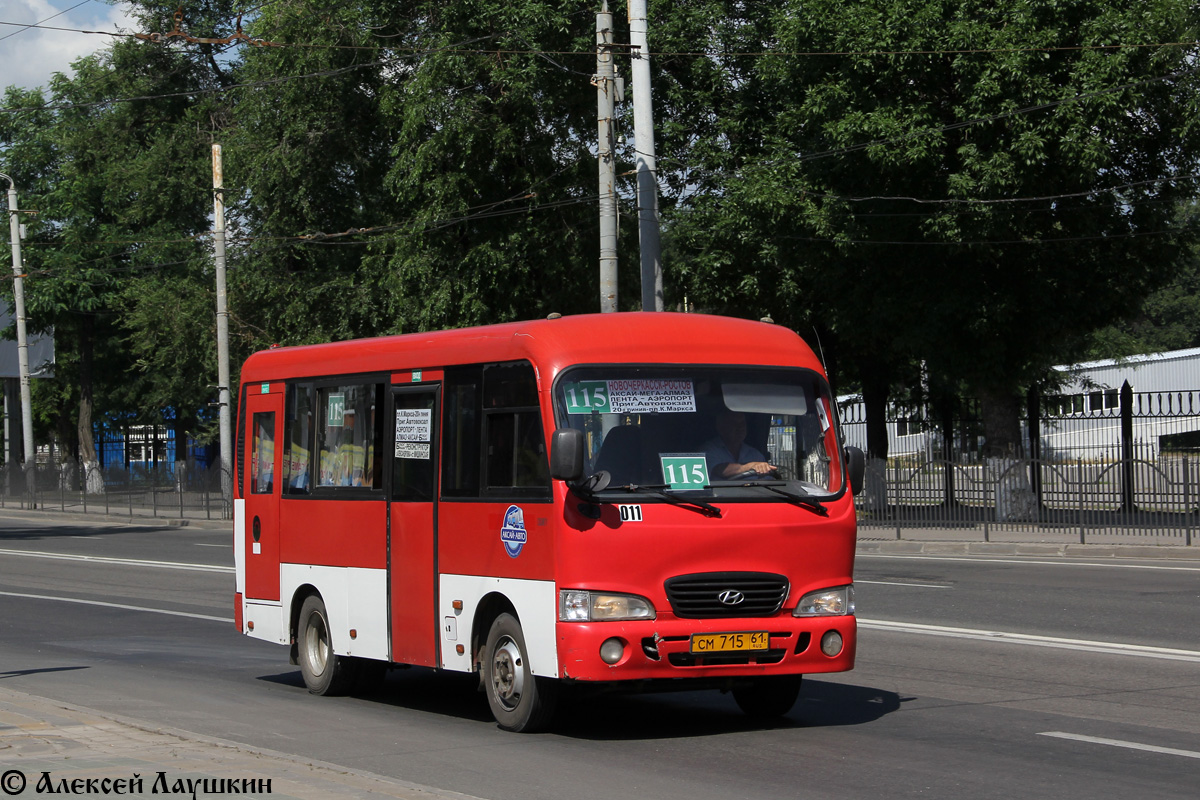 Ростовская область, Hyundai County SWB C06 (ТагАЗ) № 011