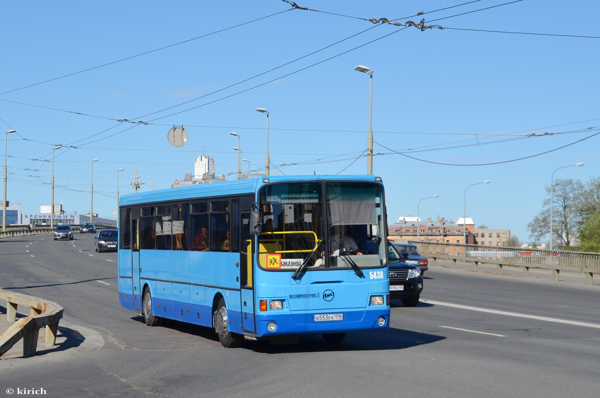 Санкт-Петербург, ЛиАЗ-5256.34 (ГолАЗ) № 5438