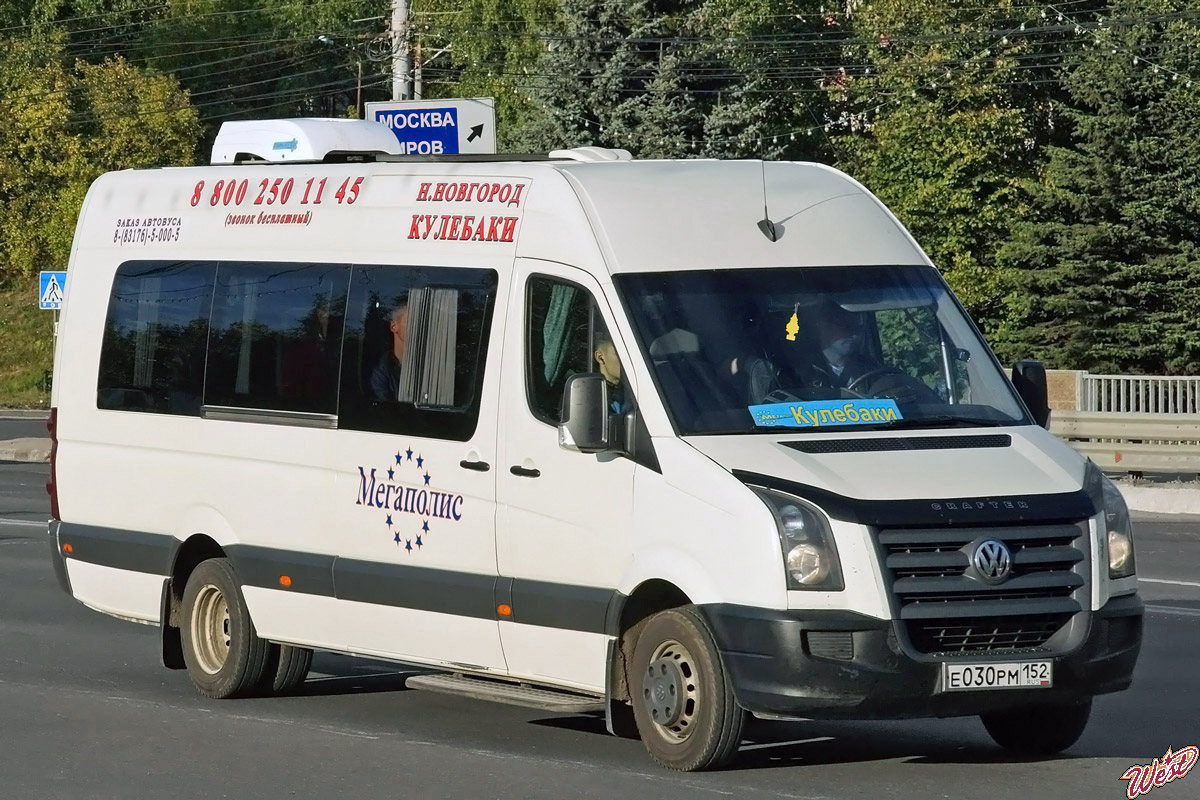 Нижегородская область, Луидор-223702 (Volkswagen Crafter) № Е 030 РМ 152 —  Фото — Автобусный транспорт