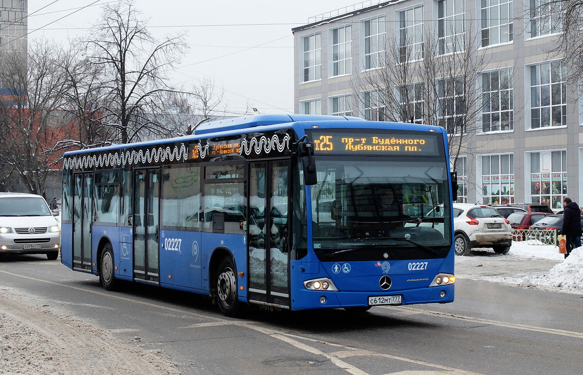 Москва, Mercedes-Benz Conecto II № 02227