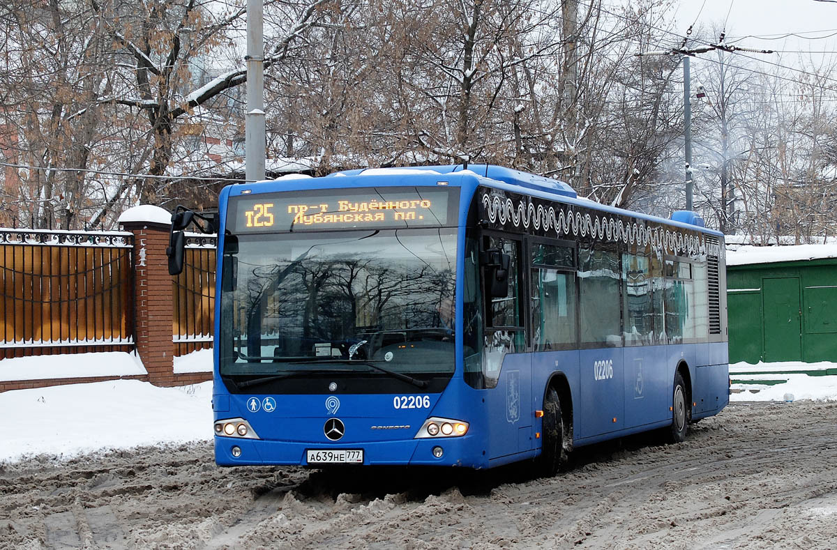 Москва, Mercedes-Benz Conecto II № 02206