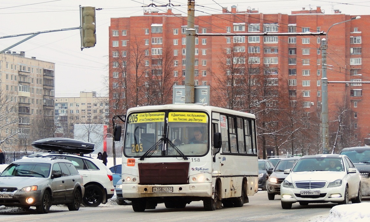 Санкт-Петербург, ПАЗ-320402-05 № 158