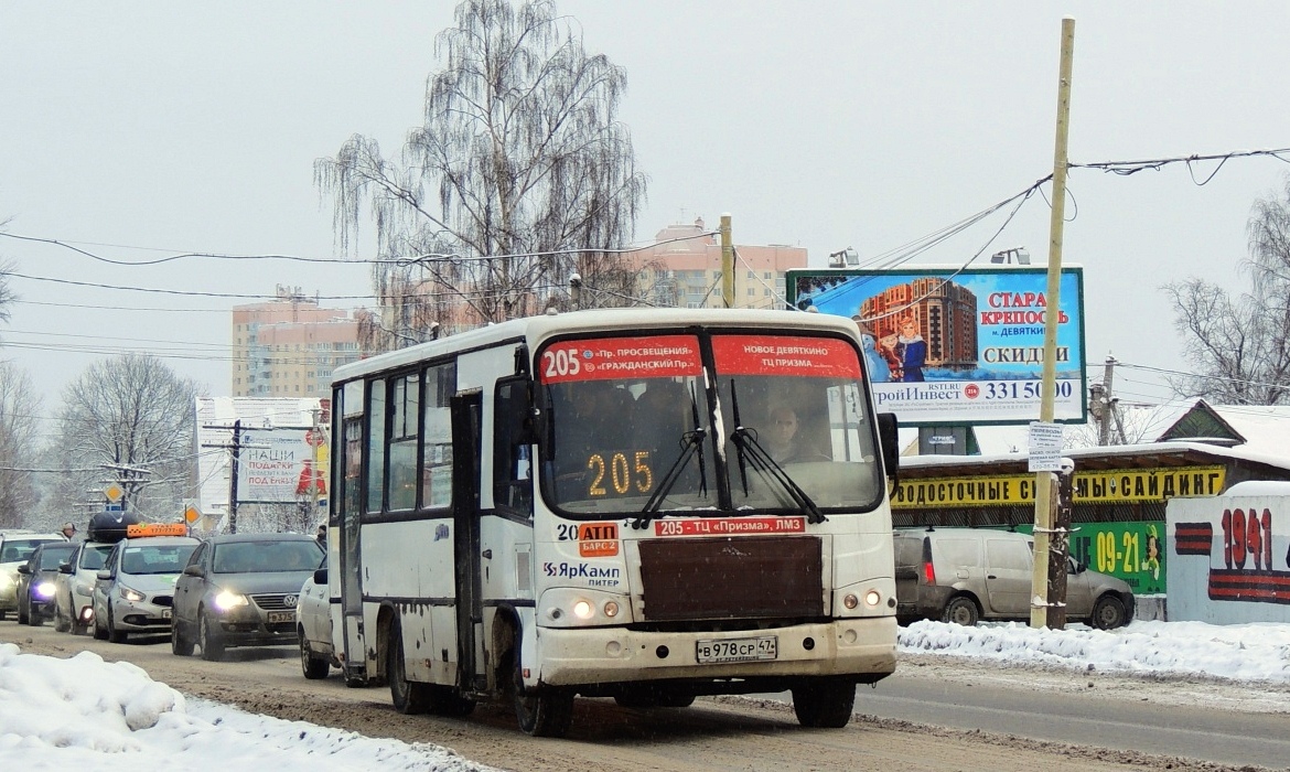 Санкт-Петербург, ПАЗ-320402-05 № 202