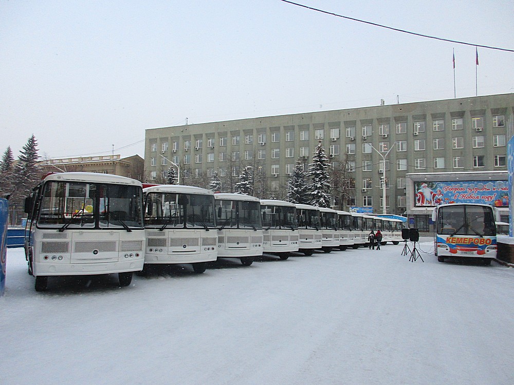 Кемеровская область - Кузбасс — Новые автобусы