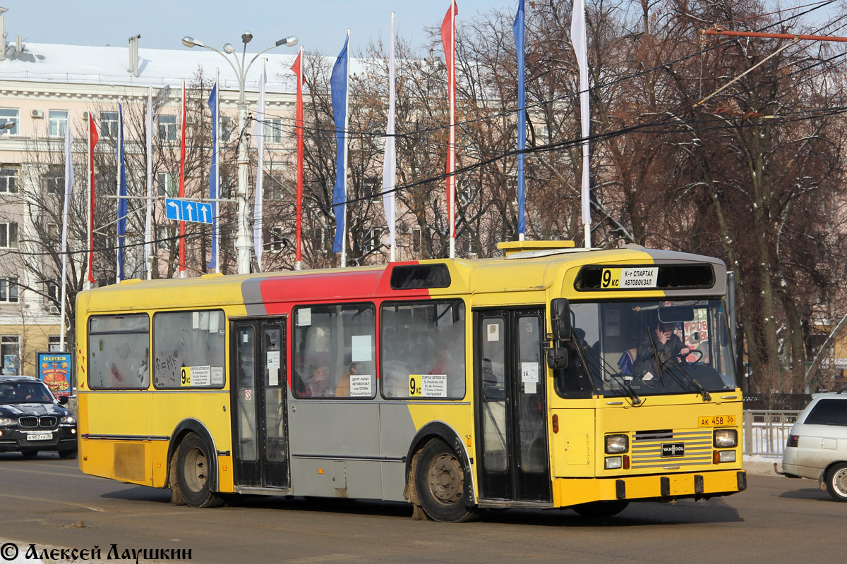 Воронежская область, Van Hool A120/50 № АК 458 36