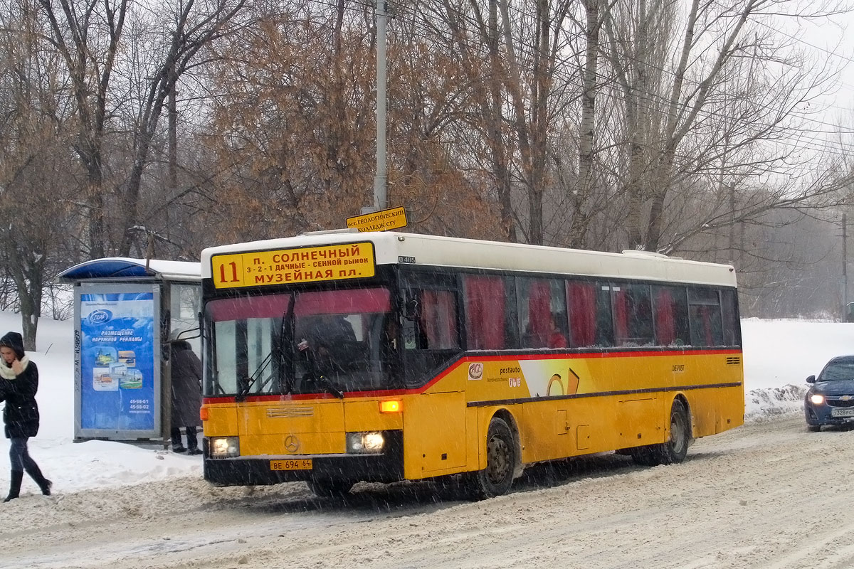 Saratov region, Mercedes-Benz O405 Nr. ВЕ 694 64