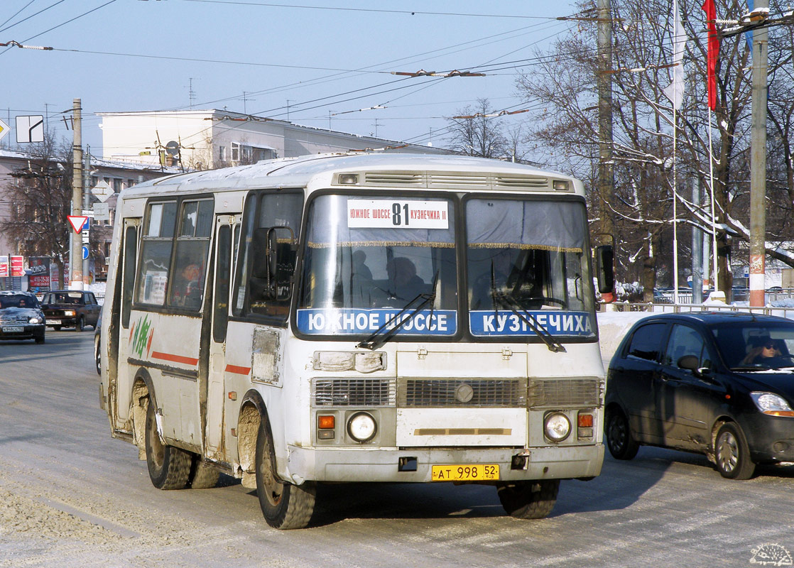 Нижегородская область, ПАЗ-32054 № АТ 998 52