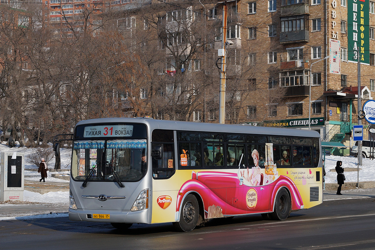 Приморский край, Hyundai New Super AeroCity 1F/L № ВО 866 25