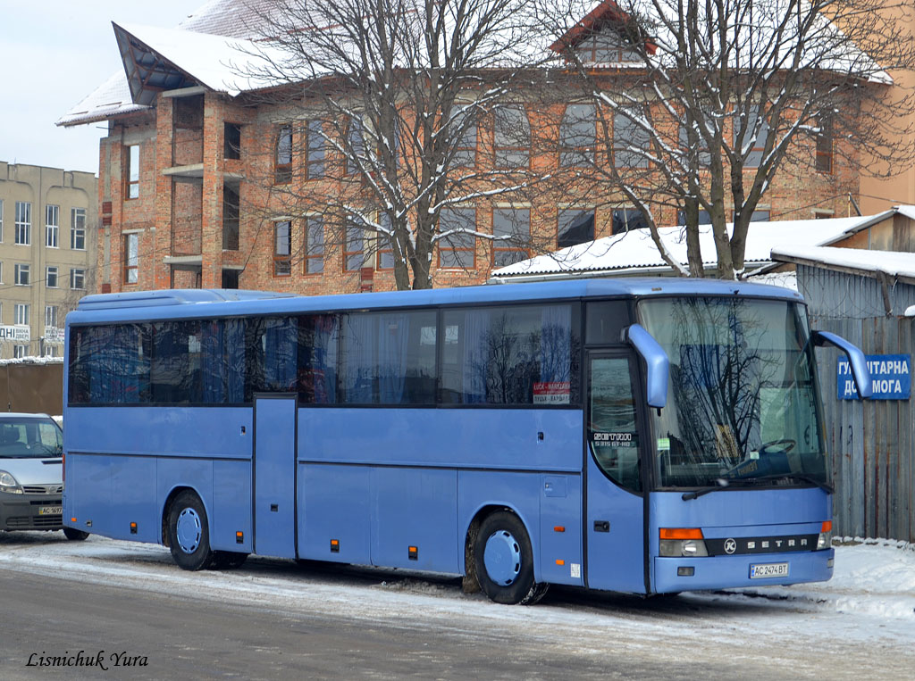 Волынская область, Setra S315GT-HD (France) № AC 2474 BT