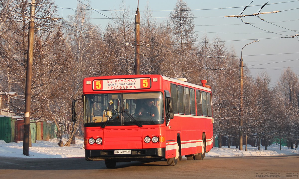 Красноярский край, Scania CN113CLB № Р 687 КХ 124