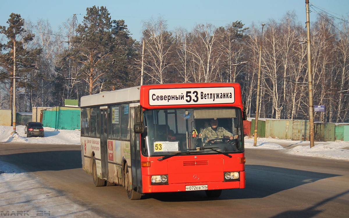 Krasnojarskas novads, Mercedes-Benz O405N № У 072 ЕВ 124