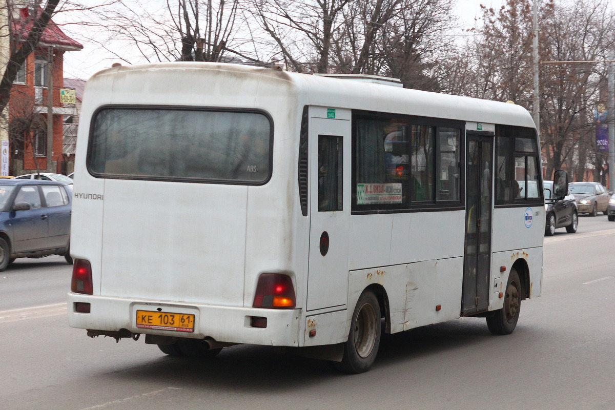 Ростовская область, Hyundai County LWB C09 (ТагАЗ) № КЕ 103 61