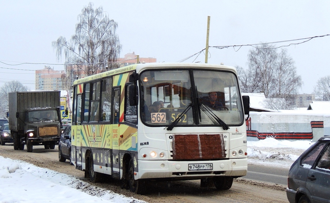 Санкт-Петербург, ПАЗ-320402-05 № В 748 РР 178