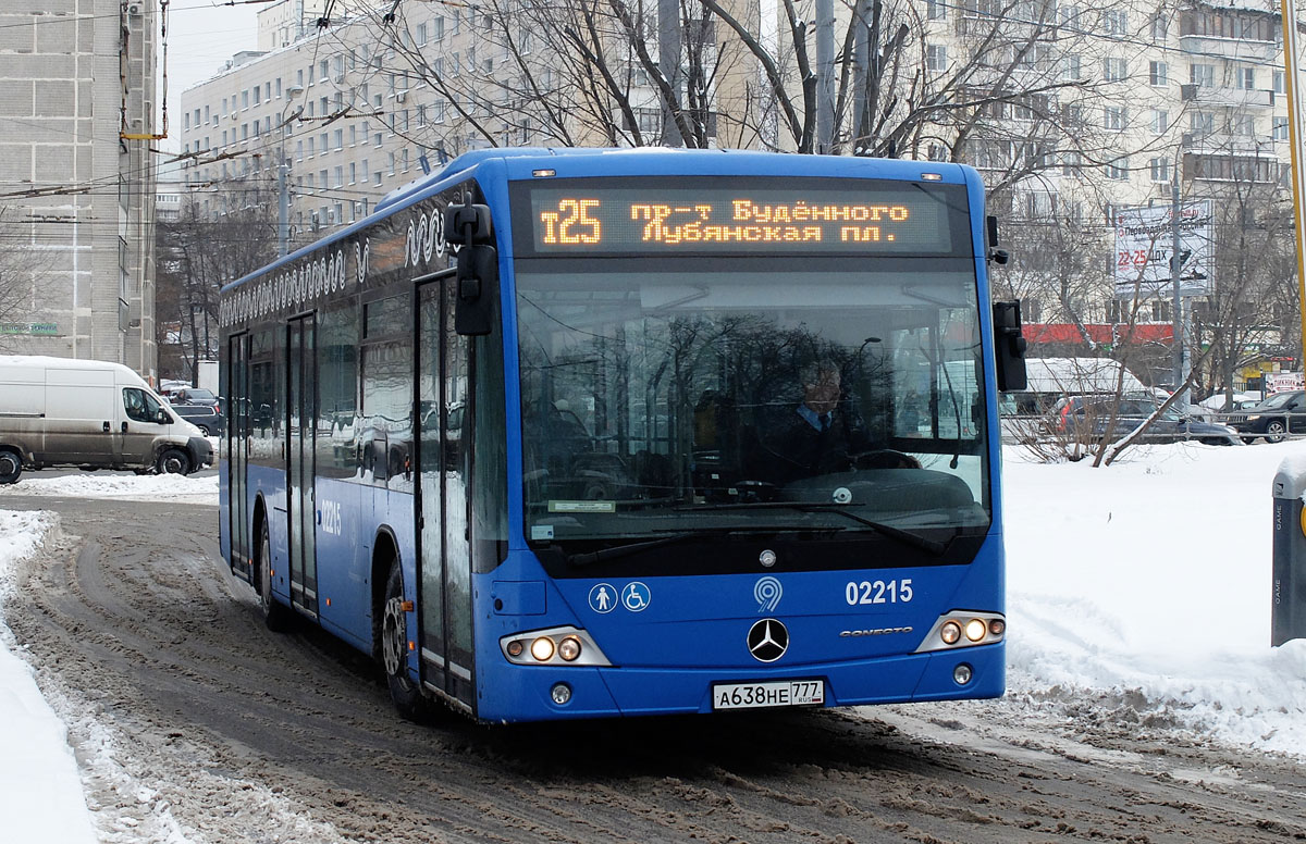 Москва, Mercedes-Benz Conecto II № 02215