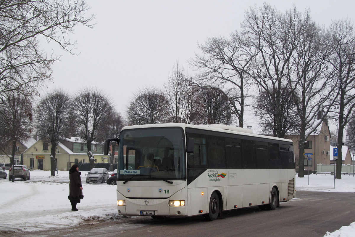 Литва, Irisbus Crossway 12M № 18