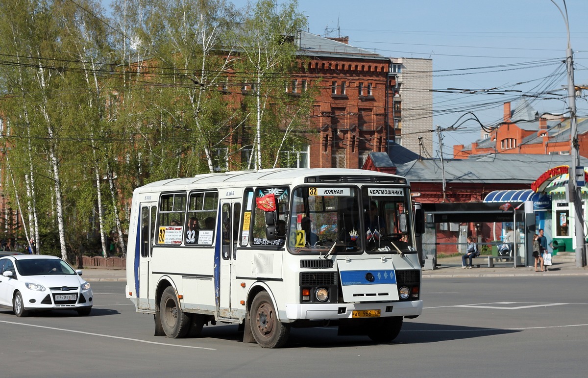 Томская область, ПАЗ-32054 № АС 966 70