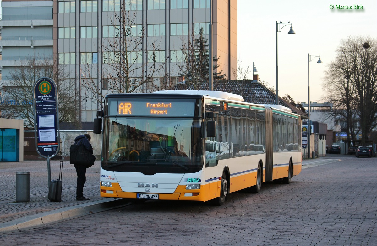 Гессен, MAN A23 Lion's City G NG323 № 377