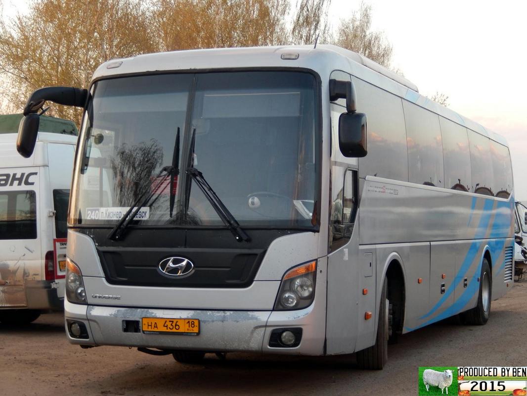 Удмуртия, Hyundai Universe Space Luxury № НА 436 18