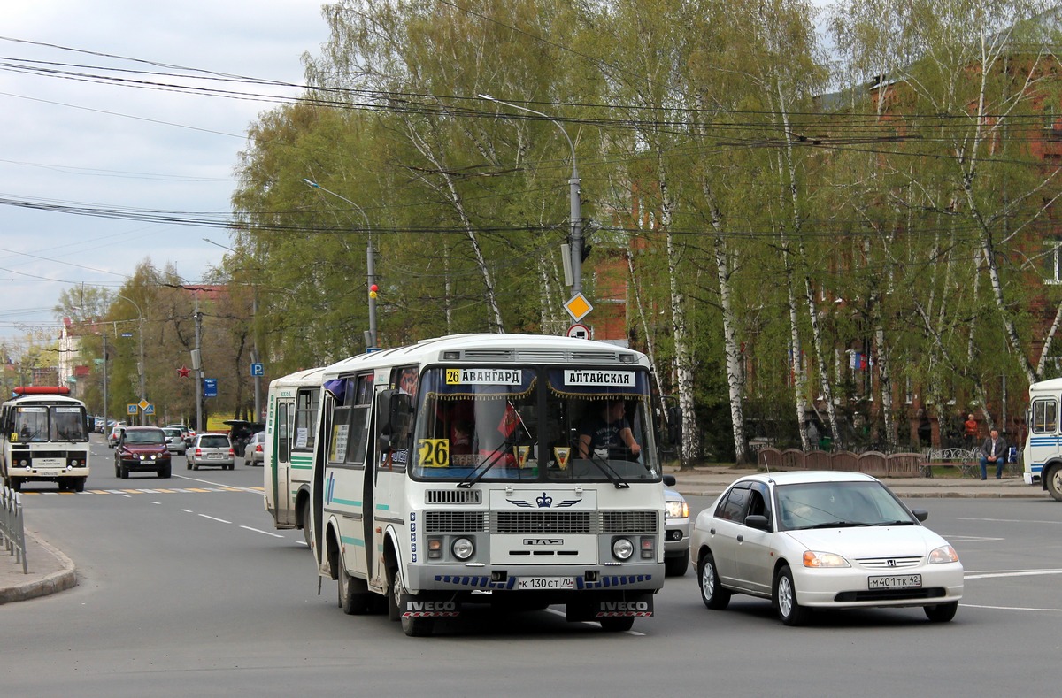 Томская область, ПАЗ-32054 № К 130 СТ 70