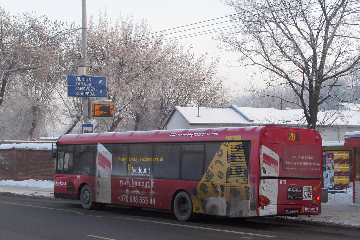 Литва, Solaris Urbino II 12 № 618