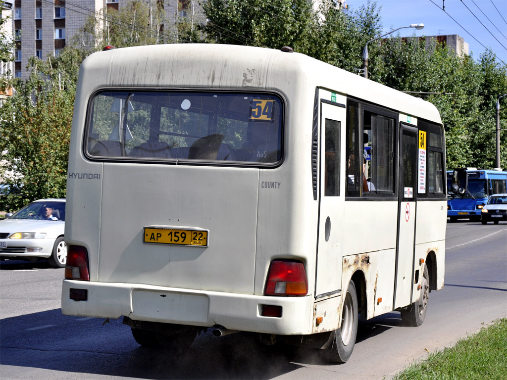 Алтайский край, Hyundai County SWB (РЗГА) № АР 159 22