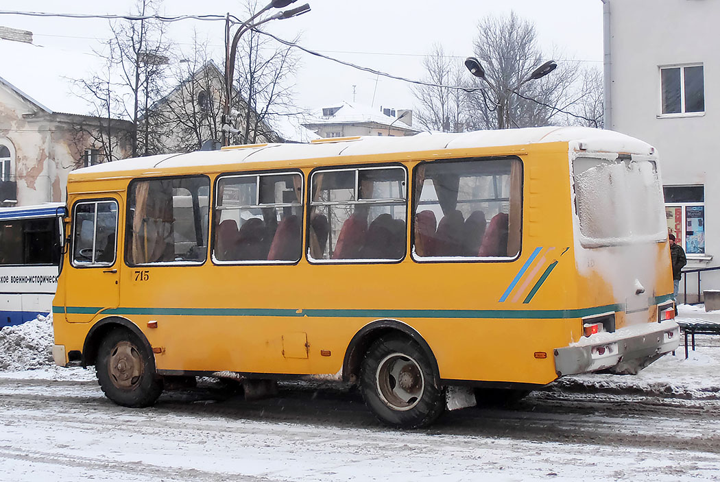 Псковская область, ПАЗ-32053 № 715