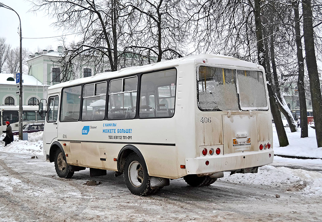 Псковская область, ПАЗ-32054 № 406